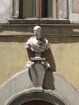 Medici Bust over a doorway (detail)