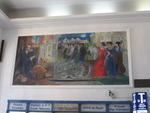 Painting in Pisa Central Rail Station