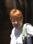 Judy smiling at Fattoria S.Donato