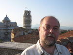 Isaac on hotel roof 
