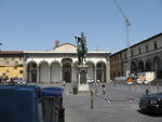 Piazza SS.Annunziata with facade of Chiesa SS.Annunziata