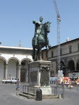 Piazza SS.Annunziata:  Equestrian Statue