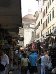 street scene 13a:  Market near S.Lorenzo