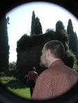 rome2001_knk ninfa vine covered wall 2 with jeff