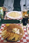 Our first day's luncheon