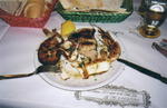 Mixed grill of seafood at La Tana Sarda