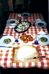Dinner at Alessandro's Apartment