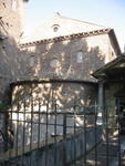 S.Agnese fuori le Mura:  view at street level