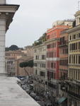 Looking down on Via Cavour 2