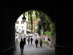 Via S. Pietro in Vincoli (looking down)
