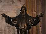 S.Maria Maggiore:  Padro Pio statue (detial)