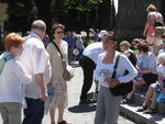 Meeting Serena, our Guide in Siena