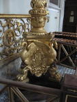 S.Crisogono:  monumental lamp stand (detail)