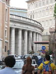 Bernini's Collonade and the Apostolic Palace of the Vatican