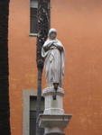 Casa S.Maria dell'Umilta':  Cloister statue