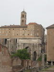Arch of Septimius Severus with the Capitoline in the background