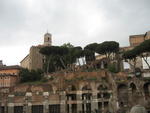 Looking towards the summit of the Capitoline