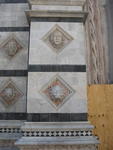 Cathedral Baptistry:  detail of facade