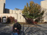 Isaac in Drive at St. Benedict's Abbey Church