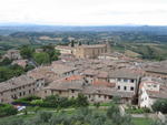 From the Rocca:  S.Gimignano countryside 14