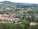 From the Rocca:  S.Gimignano countryside 17