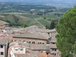 From the Rocca:  S.Gimignano countryside 19