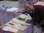 Isaac with Jeff's Crochet